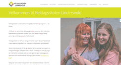 Desktop Screenshot of heldagsskolen-lindersvold.dk