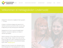 Tablet Screenshot of heldagsskolen-lindersvold.dk